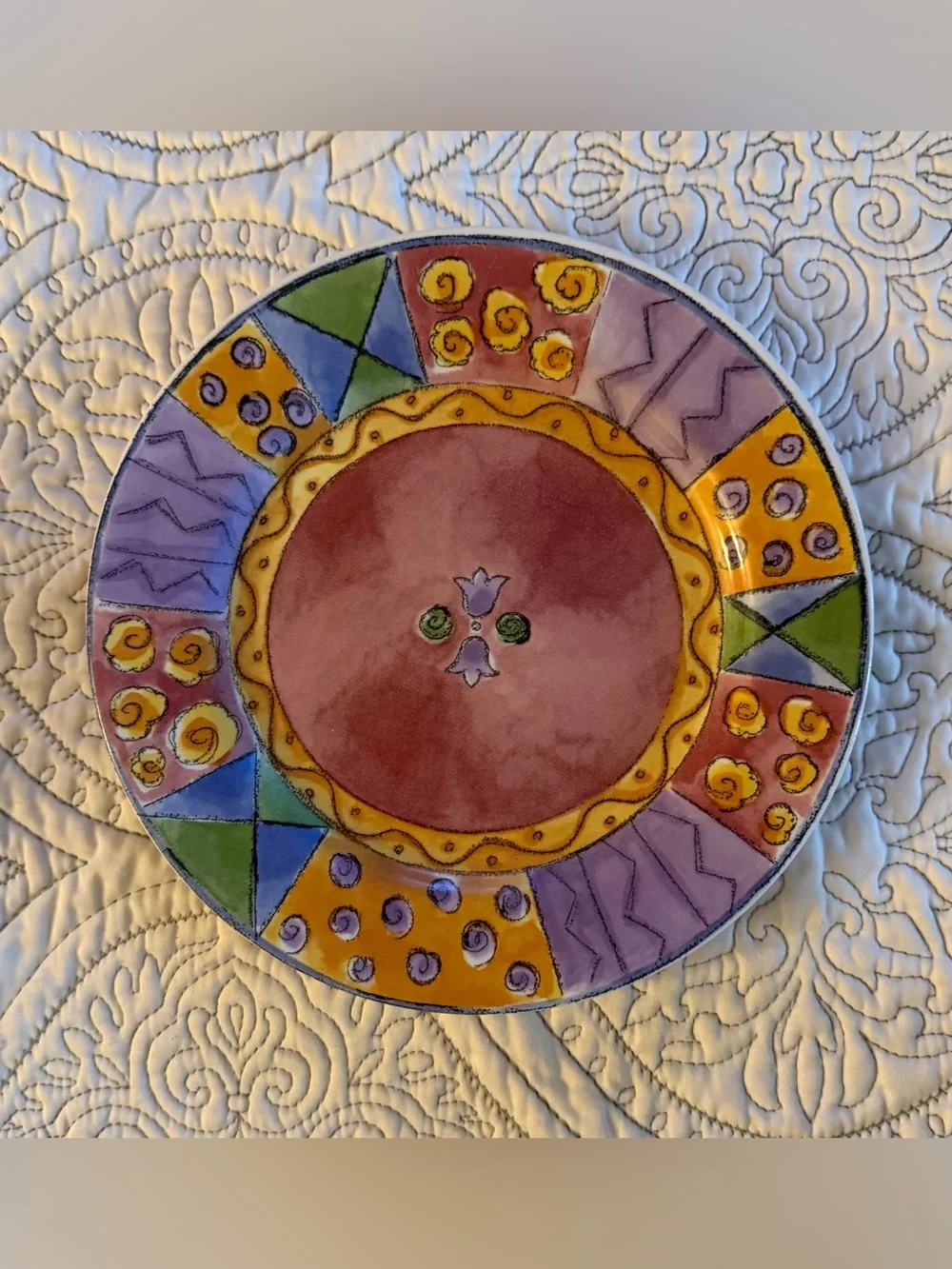 The Sweet Shoppe by Sango Set of 6 Salad Plates 7 7/8” Diameter